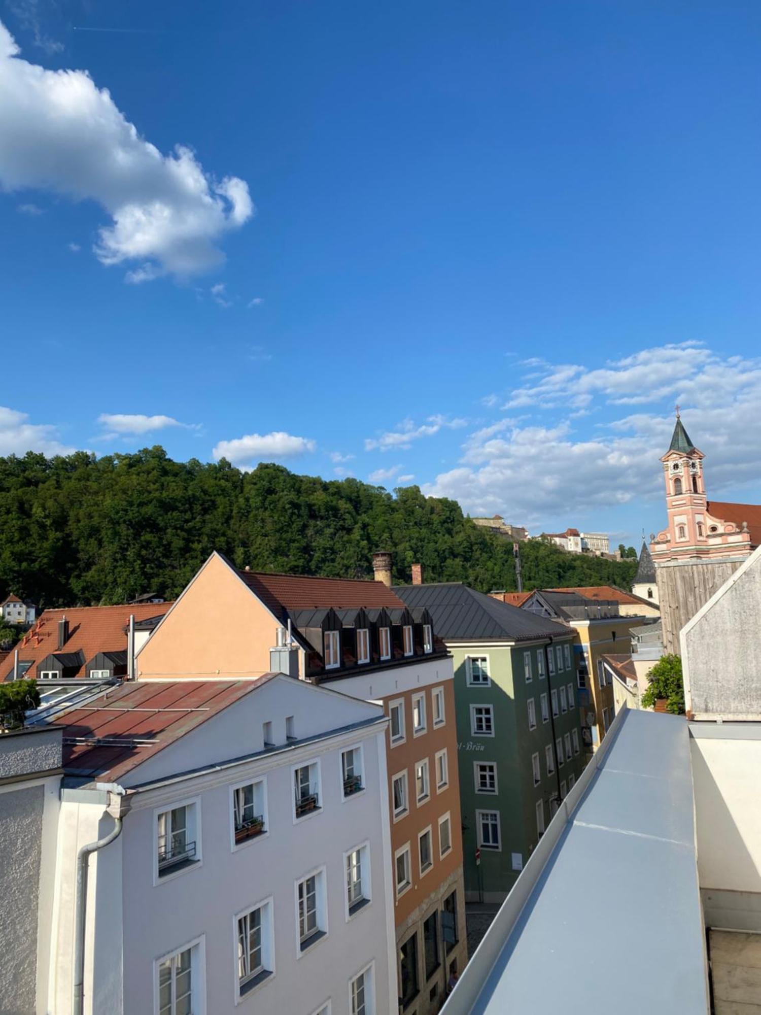 Penthouse - Zentral Und Genial Daire Passau Dış mekan fotoğraf