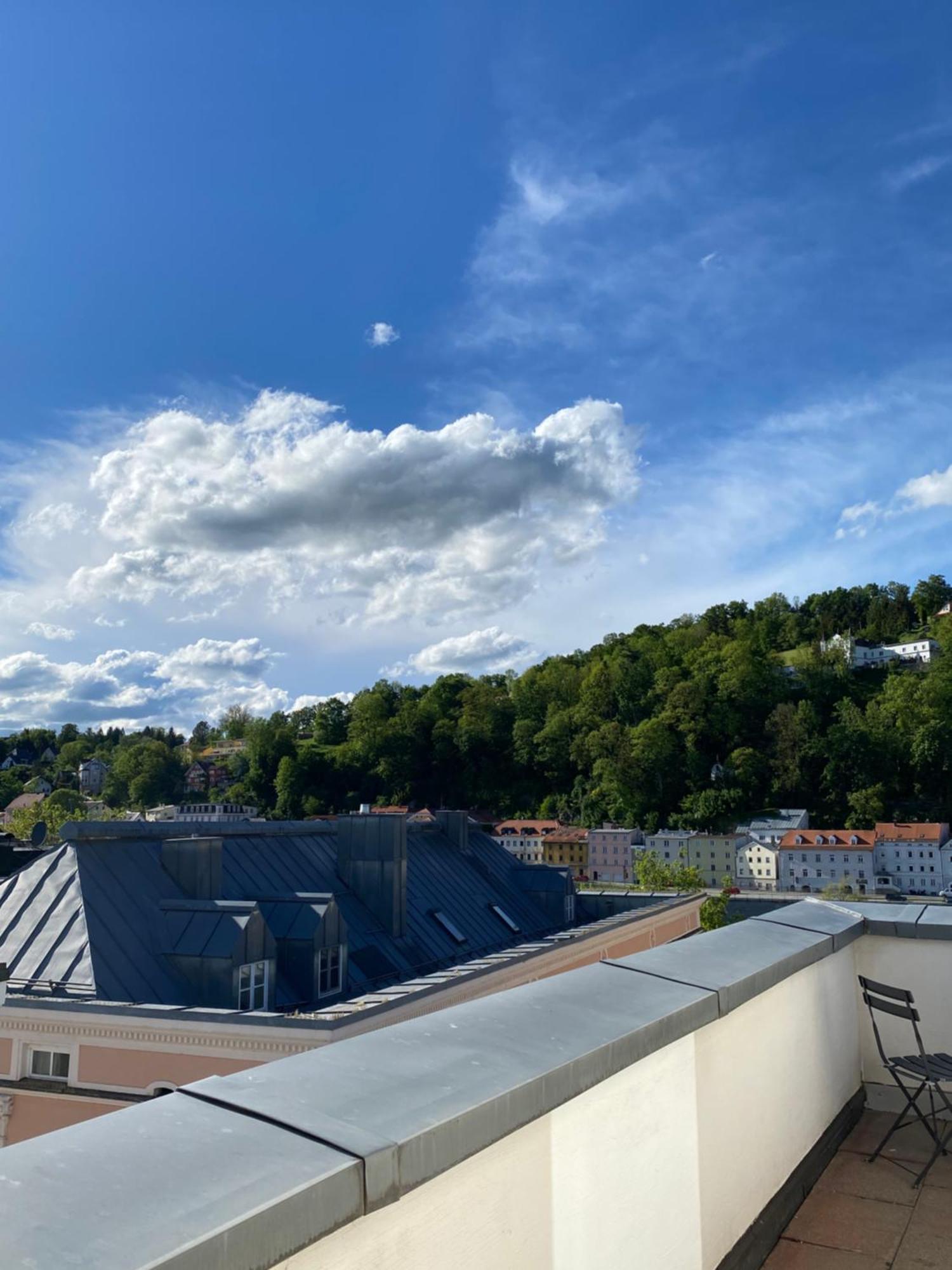 Penthouse - Zentral Und Genial Daire Passau Dış mekan fotoğraf
